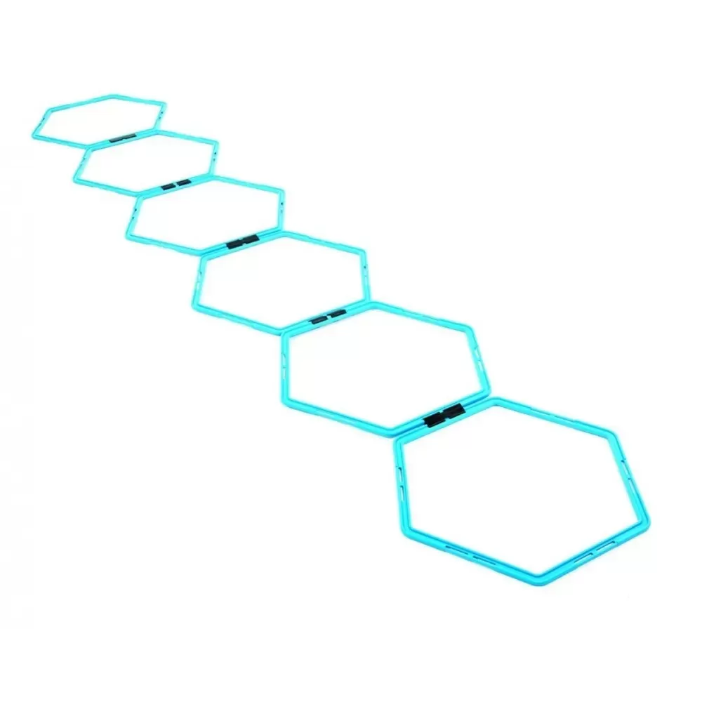 Scaletta a elementi esagonali piatta