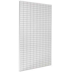 Specchio quadrettato per fissaggio a parete