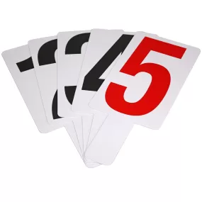 Palette numerate per falli personali basket