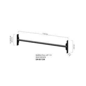 dimensioni barra 112 cm rinforzata