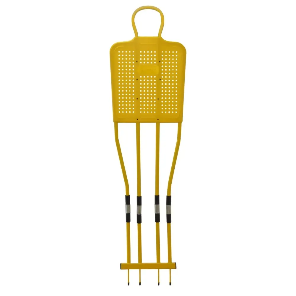Sagoma snodata da allenamento con base in gomma | 180 cm