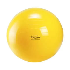 Palla Gymnic Classic da 75 cm | Colore giallo, finitura lucida