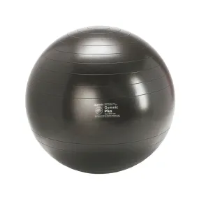 Palla Gymnic Plus 65 cm | Colore nero | Antiscoppio