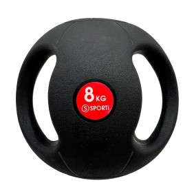 Palla medica con maniglie - 8 KG