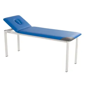 Lettino in acciaio con piano imbottito | Modello economico