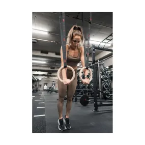 Coppia di anelli in legno lamellare Gymstick