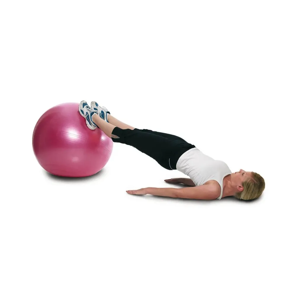 Palla ginnica Togu MyBall Soft colore rosso rubino, diam. 55/65/75