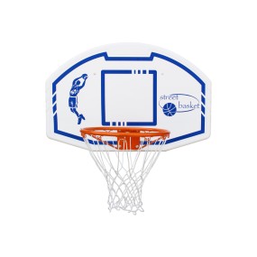 Tabellone basket cm. 110x73 a parete, completo