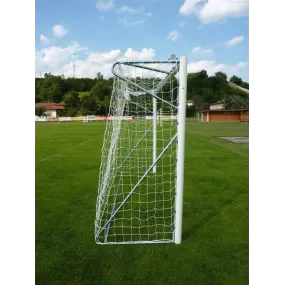 Porta da calcio trasportabile a sezione tonda mt 5