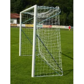 Porta da calcio trasportabile a sezione ovale o tonda mt 6