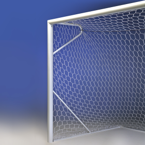 Porta da calcio trasportabile 7,32x2,44 in alluminio