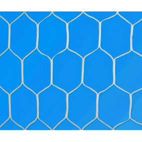 Reti in nylon per porte calcio a 5, sez. 3 mm.