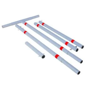 pali per allenamento gioco di testa