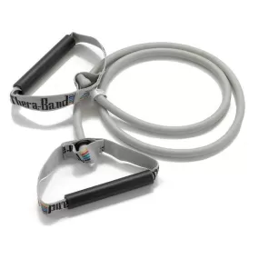 Elastico con maniglie Body Trainer 140 cm argento