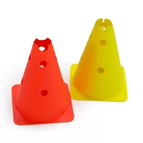 Cono 30 cm in plastica con 8 fori
