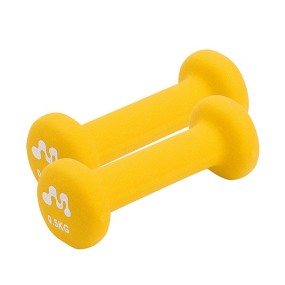 Coppia Manubri aerobica rivestiti in neoprene 0,5 - 5 kg