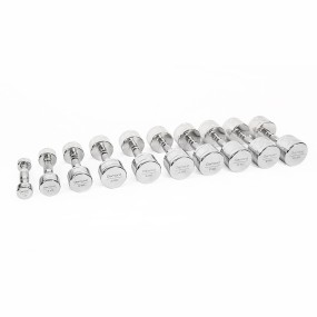 Set manubri cromati 1 - 10 kg
