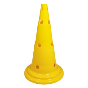 Cono 50 cm in plastica con 12 fori