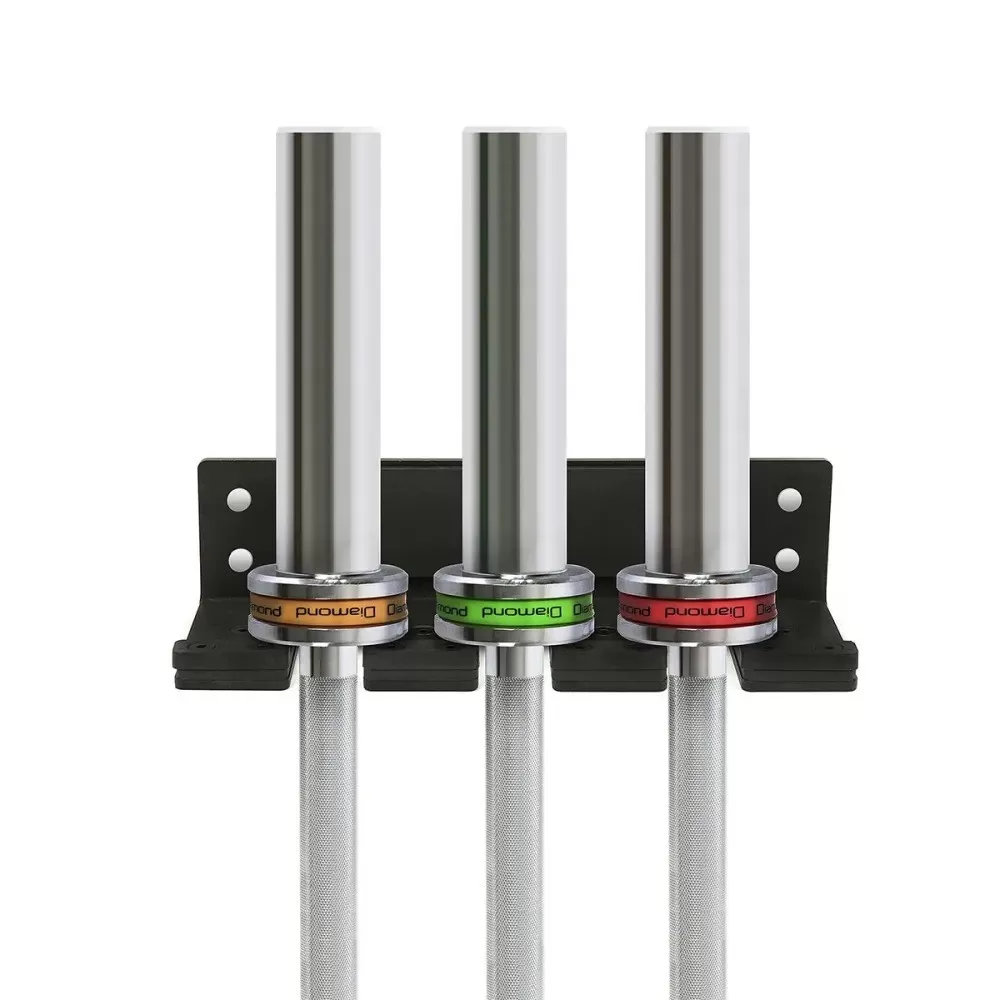 Rastrelliera a muro verticale carica