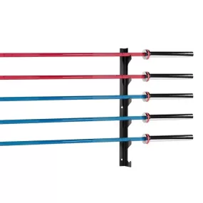 Rastrelliera a muro orizzontale carica