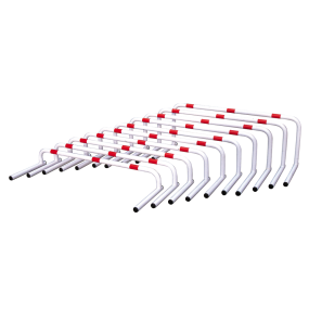 Set di 10 ostacoli Over da 12 a 30 cm