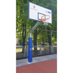 Coppia protezioni per basket monotubolare