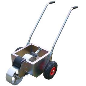 Carrello traccialinee a rulli