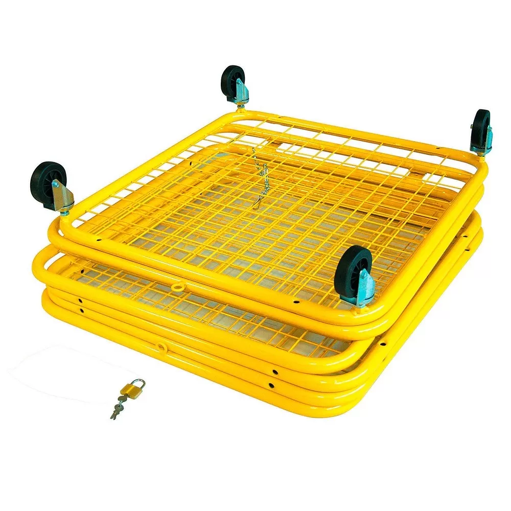 Carrello portapalloni smontato
